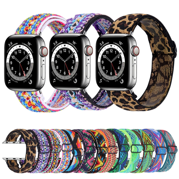 Lisslune | Elastic Watch Band for Apple Watch Series 7 45mm / 6 & SE & 5 & 4 44mm / 3 & 2 & 1 42mm(03)