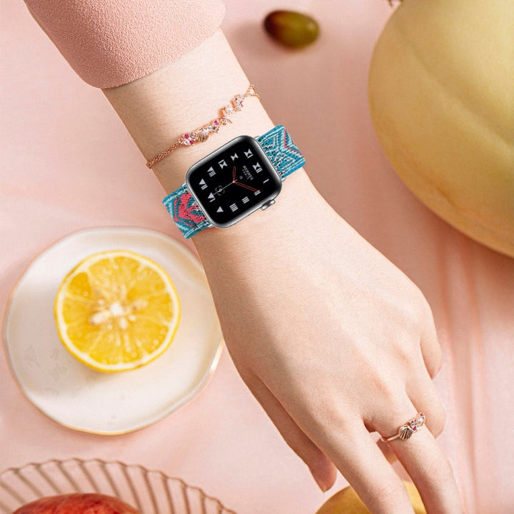 Lisslune | Elastic band for Apple Watch Series 7 41mm / 6 & SE & 5 & 4 40mm / 3 & 2 & 1 38mm(01)