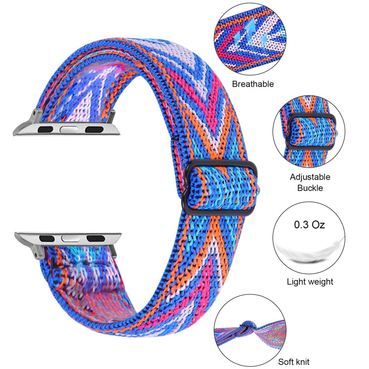 Lisslune | Elastic Band for Apple Watch Series 7 41mm / 6 & SE & 5 & 4 40mm / 3 & 2 & 1 38mm(02)
