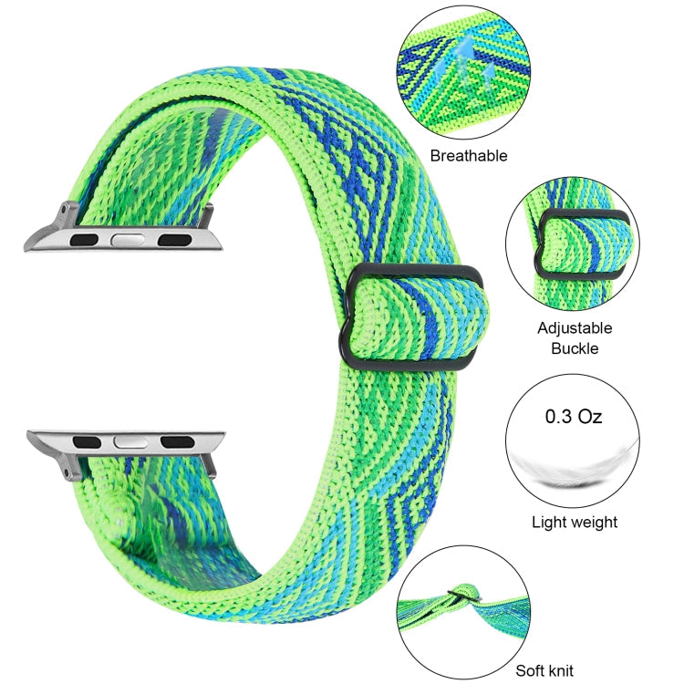 Lisslune | Elastic Bracelet for Apple Watch Series 7 41mm / 6 & SE & 5 & 4 40mm / 3 & 2 & 1 38mm(04)