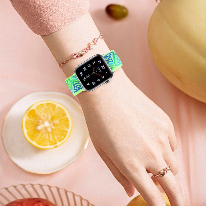 Lisslune | Elastic Bracelet for Apple Watch Series 7 41mm / 6 & SE & 5 & 4 40mm / 3 & 2 & 1 38mm(04)