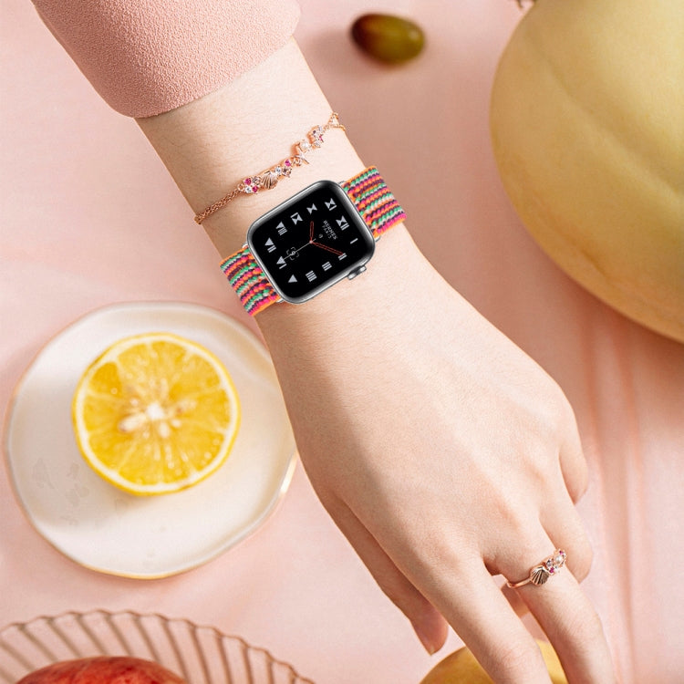 Lisslune | Elastic Watch Strap for Apple Watch Series 7 41mm / 6 & SE & 5 & 4 40mm / 3 & 2 & 1 38mm(06)
