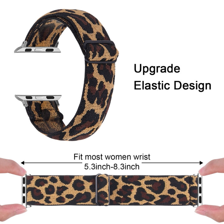 Lisslune | Elastic Band for Apple Watch Series 7 41mm / 6 & SE & 5 & 4 40mm / 3 & 2 & 1 38mm