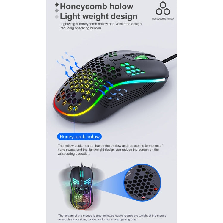 Lisslune | iMICE T98 RGB Lighting Gaming Wired Mouse