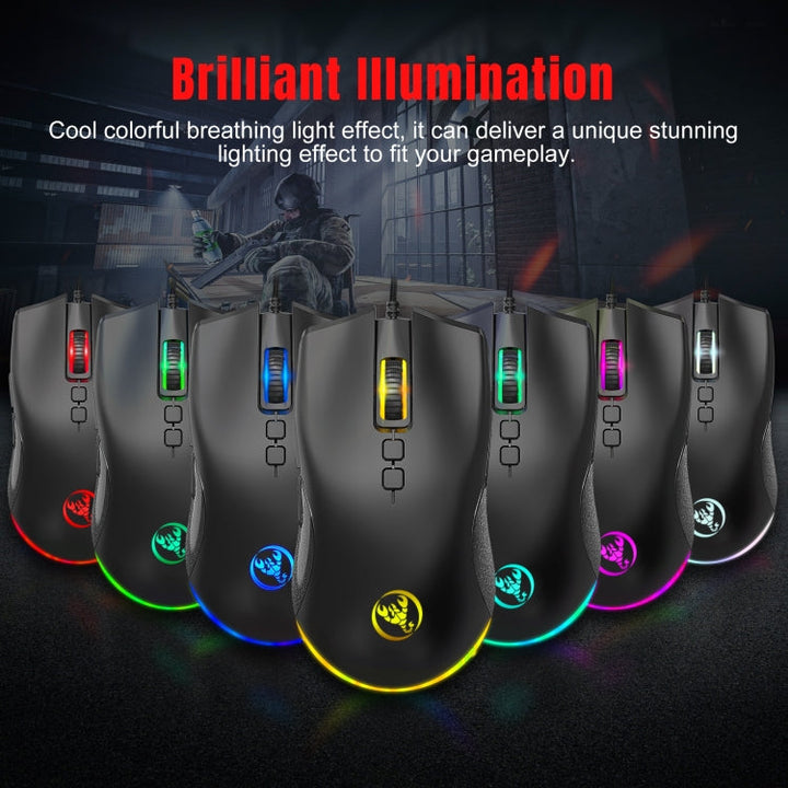 Lisslune | HXSJ P8+V100+A883 Keyboard Mouse Converter + One-Handed Keyboard + Programmable Gaming Mouse Set