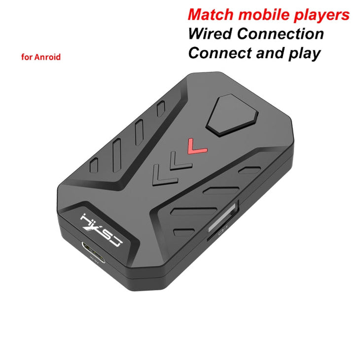 Lisslune | HXSJ P8 Mobile Phone Keyboard Mouse Converter for Android System (Black)