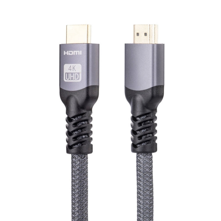 Lisslune | HDMI 2.0 Plug to HDMI 2.0 Plug 4K Ultra-HD Braided Adapter Cable, Cable Length: 20m (Gray)
