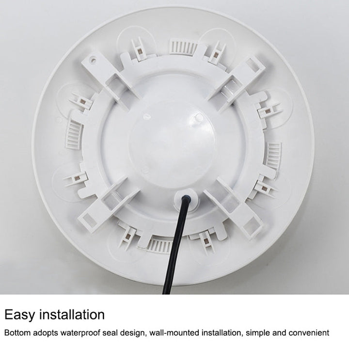 Lisslune | 18x3W ABS plastic pool wall lamp underwater light (White)