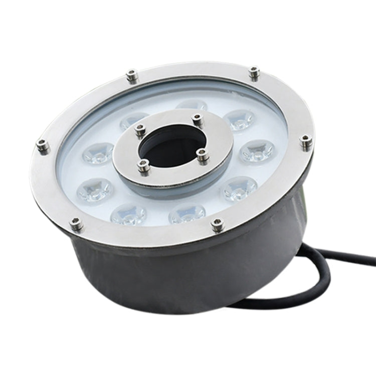 Lisslune | 6W Landscape Color Changing Ring LED Aluminum Alloy Underwater Fountain Light (Color Changing)