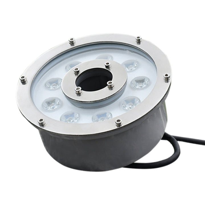 Lisslune | 6W Landscape Color Changing Ring LED Aluminum Alloy Underwater Fountain Light (Color Changing)