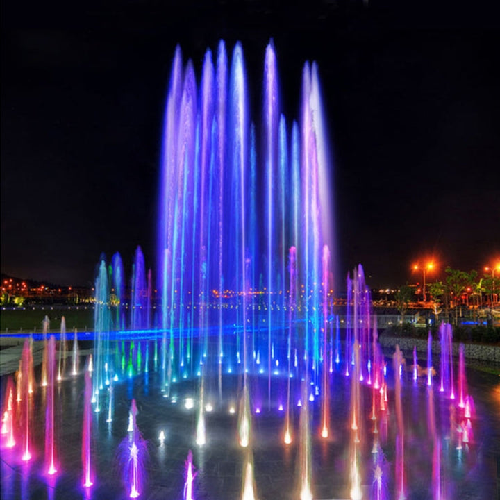 Lisslune | 6W Landscape Color Changing Ring LED Aluminum Alloy Underwater Fountain Light (Color Changing)
