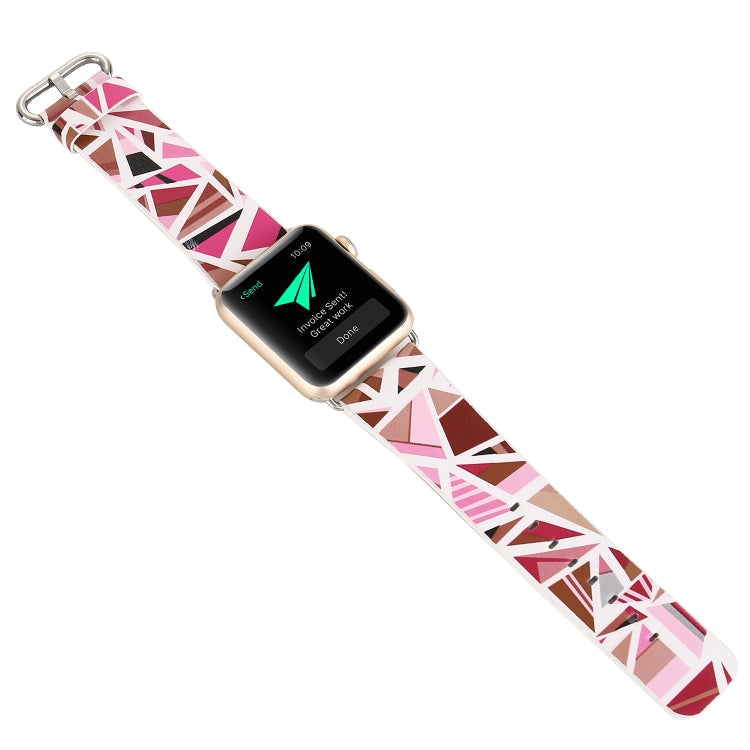 Lisslune | For Apple Watch Series 9&8&7 41mm / SE 3&SE 2&6&SE&5&4 40mm / 3&2&1 38mm Fashion Bracelet (Red)