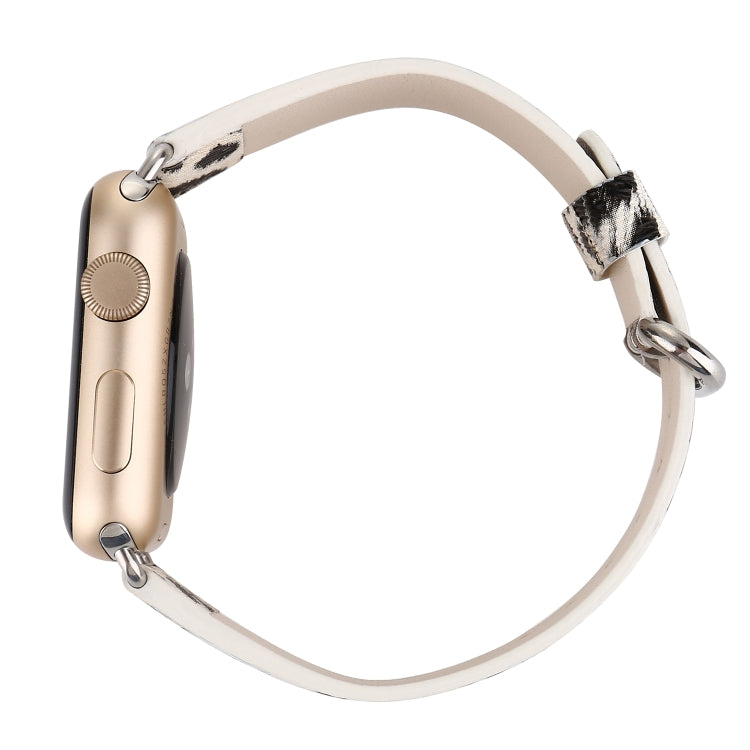 Lisslune | For Apple Watch Ultra 49mm & Watch Ultra 2 49mm / Series 9 & 8 & 7 45mm / SE 3 & SE 2 & 6 & SE & 5 & 4 44mm / 3 & 2 & 1 42mm Fashion Bracelet Watch Band (Leopard Print)