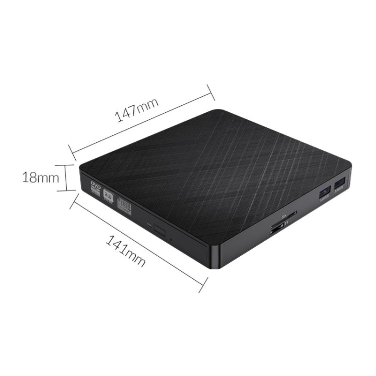 Lisslune | ORICO XD010 External Optical Drive Expansion (Black)