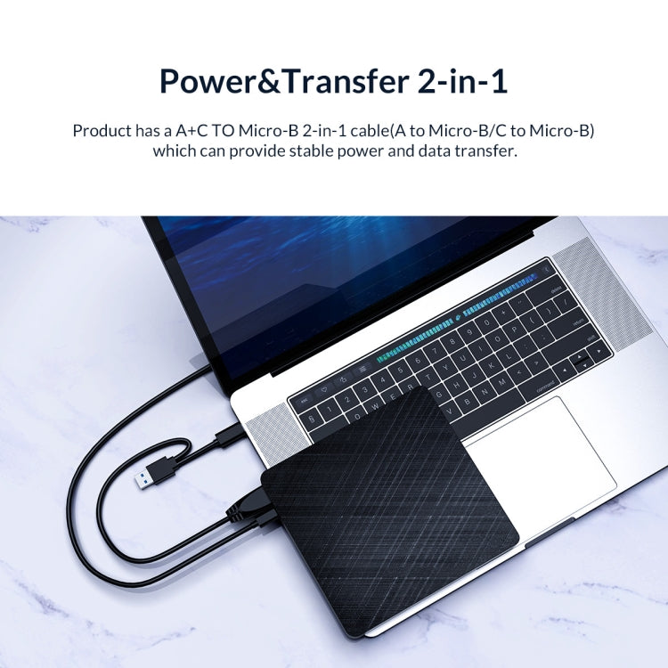 Lisslune | ORICO XD010 External Optical Drive Expansion (Black)