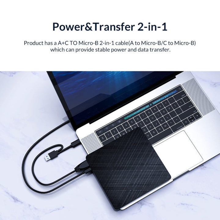 Lisslune | ORICO XD010 External Optical Drive Expansion (Black)