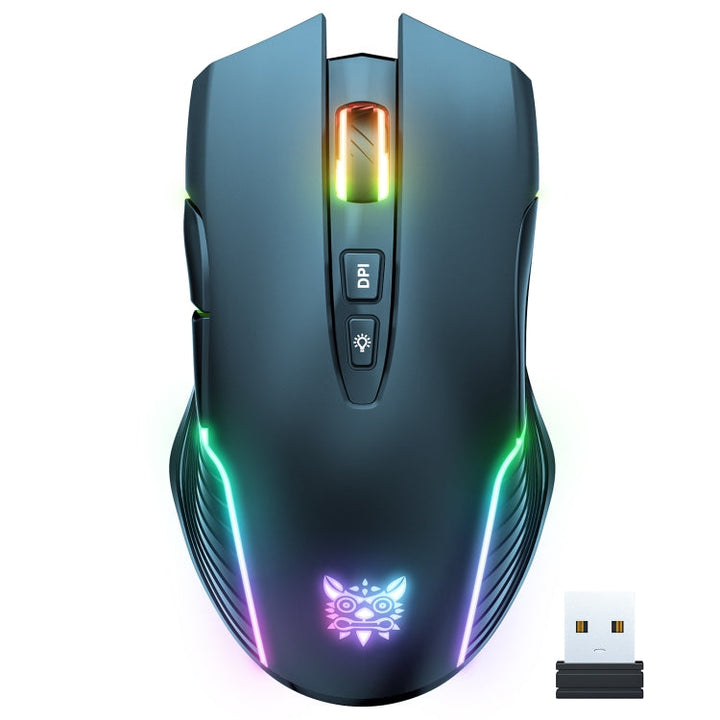 Lisslune | ONIKUMA CW905 2.4G RGB Lighting Wireless Mouse (Black)