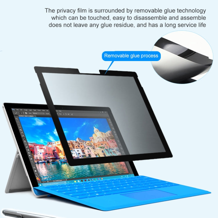 Lisslune | Laptop frame adhesive anti-spy foil for MicroSoft Surface Book 1 / 2 / 3