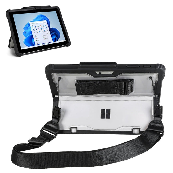 Lisslune | For MicroSoft Surface Go 1 / 2 / 3 Acrylic Transparent Hand Shoulder Strap Laptop Bag