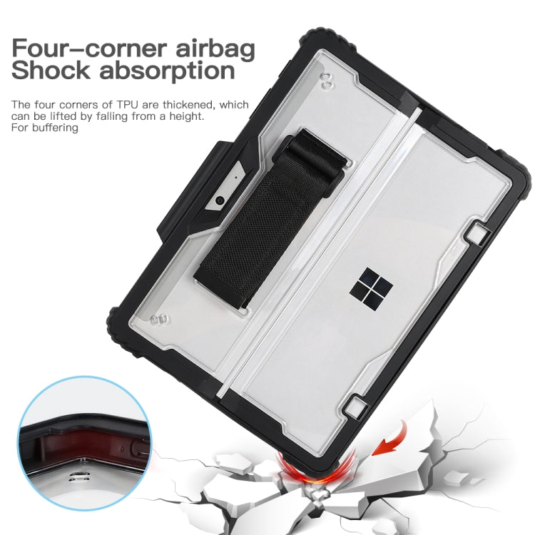 Lisslune | For MicroSoft Surface Go 1 / 2 / 3 Acrylic Transparent Hand Shoulder Strap Laptop Bag