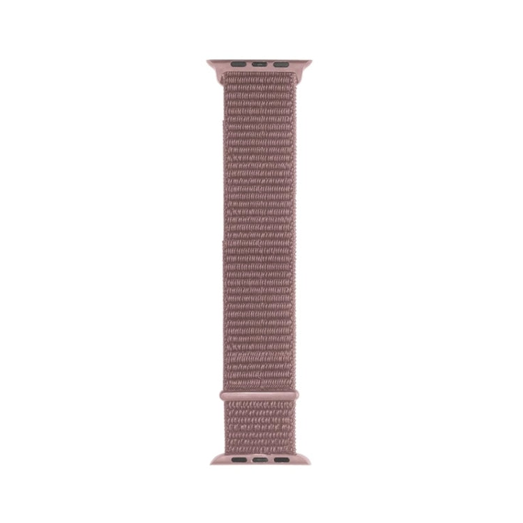 Lisslune | For Apple Watch Ultra 49mm & Watch Ultra 2 49mm / Series 9 & 8 & 7 45mm / SE 3 & SE 2 & 6 & SE & 5 & 4 44mm / 3 & 2 & 1 42mm Mutural Nylon Band (Pink)