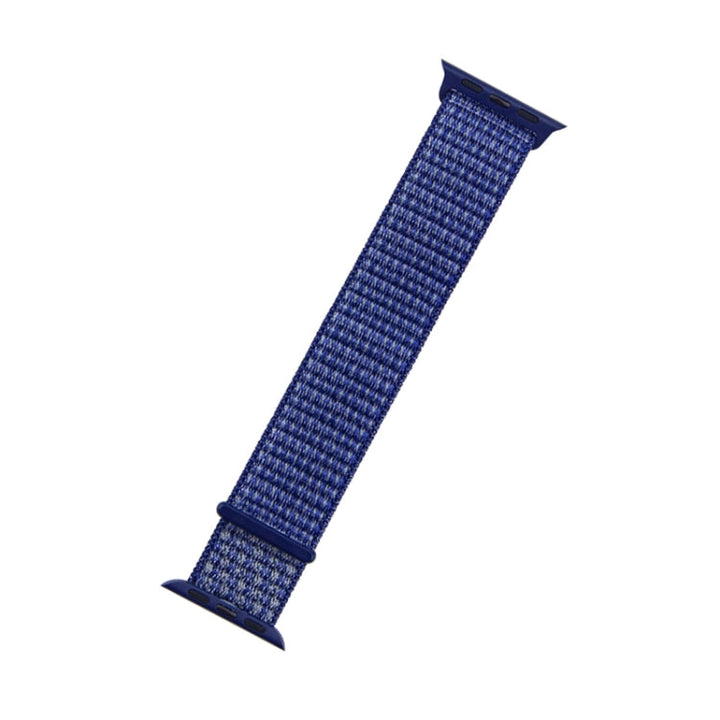 Lisslune | For Apple Watch Apple Watch Ultra 49mm & Watch Ultra 2 49mm / Series 9 & 8 & 7 45mm / SE 3 & SE 2 & 6 & SE & 5 & 4 44mm / 3 & 2 & 1 42mm Mutural Nylon Watch Band (Heartbeat Purple)