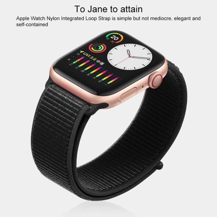 Lisslune | For Apple Watch Apple Watch Ultra 49mm & Watch Ultra 2 49mm / Series 9 & 8 & 7 45mm / SE 3 & SE 2 & 6 & SE & 5 & 4 44mm / 3 & 2 & 1 42mm Mutural Nylon Watch Band (Heartbeat Purple)