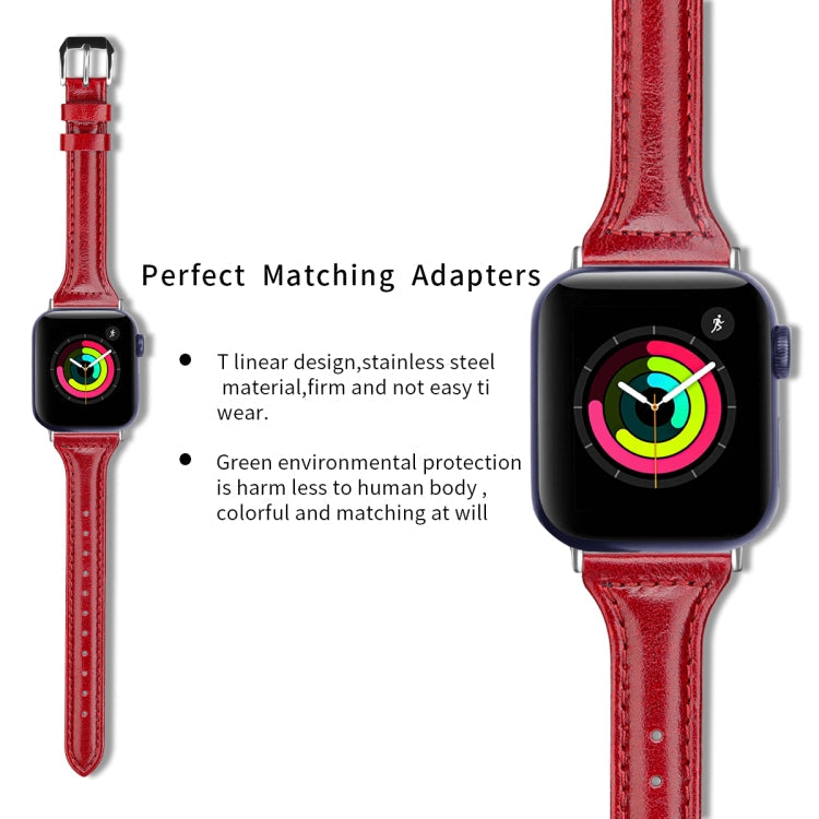 Lisslune | Leather Bracelet for Apple Watch Ultra 49mm & Watch Ultra 2 49mm / Series 9 & 8 & 7 45mm / SE 3 & SE 2 & 6 & SE & 5 & 4 44mm / 3 & 2 & 1 42mm (Tree Cream Red)