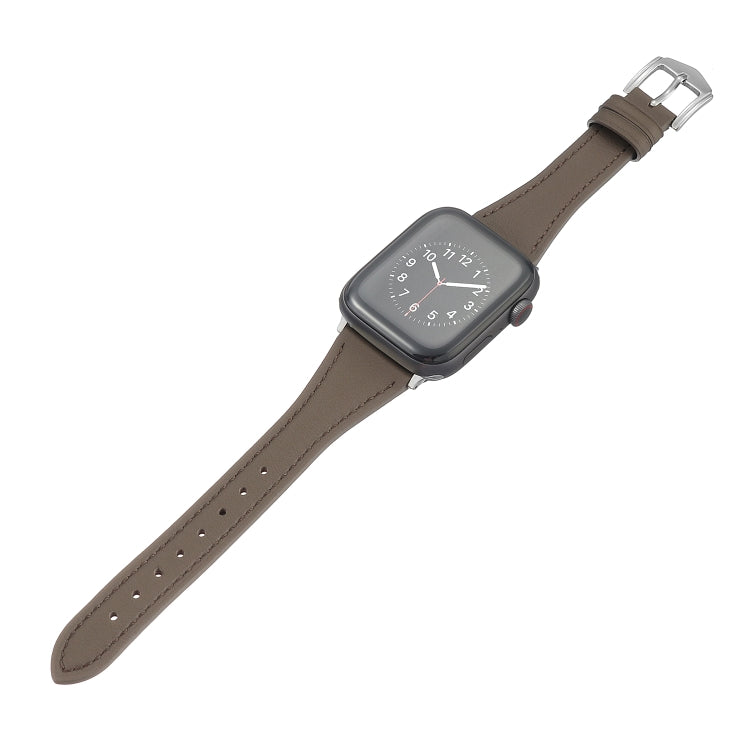 Lisslune | Leather Bracelet for Apple Watch Series 9&8&7 41mm / SE 3&SE 2&6&SE&5&4 40mm / 3&2&1 38mm (Light Brown)