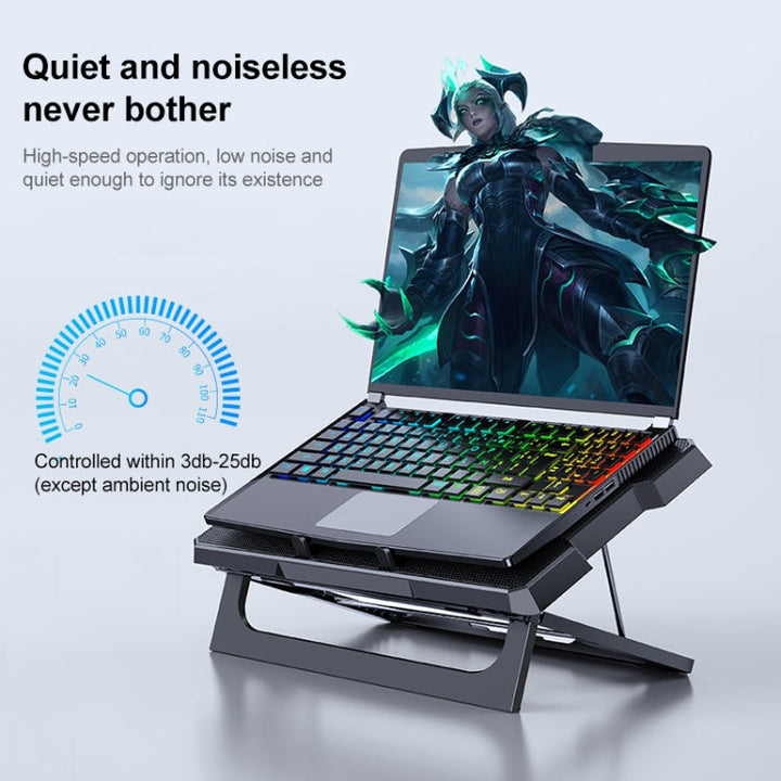 Lisslune | CR169 Hebe Folding Laptop Cooling Stand