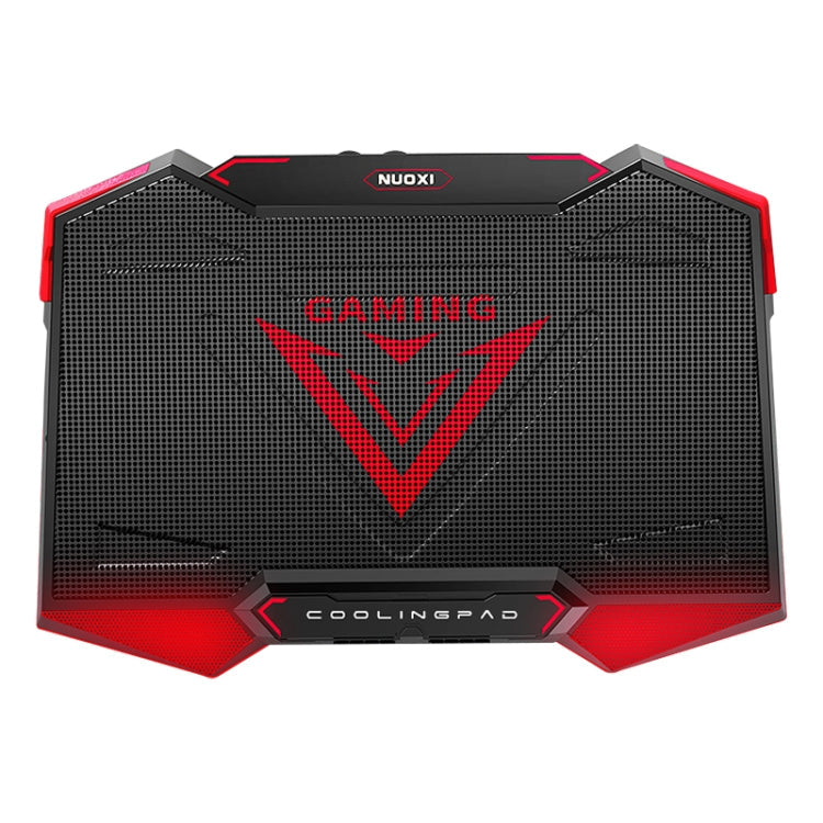 Lisslune | 5 Fan 2 USB Liftable Folding Laptop Cooling Stand (Blue Red)