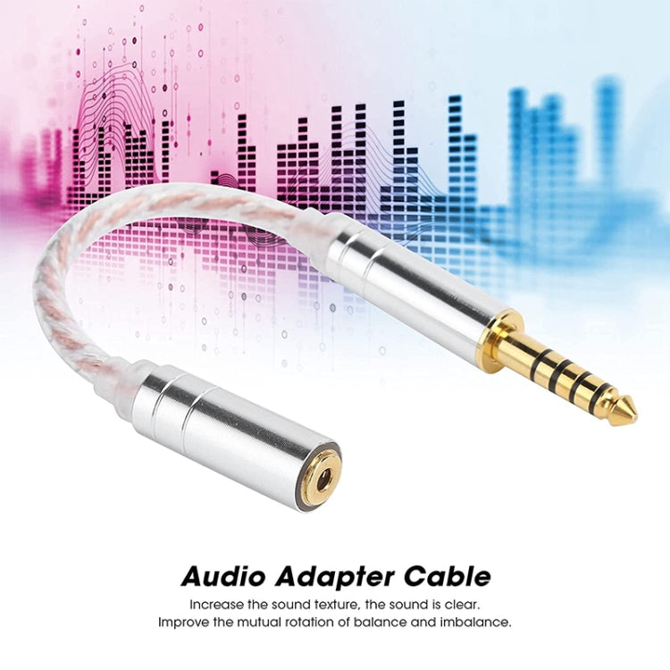 Lisslune | ZS0156 Balanced Interconversion Audio Cable (3.5 Stereo Male to 4.4 Balanced Female)