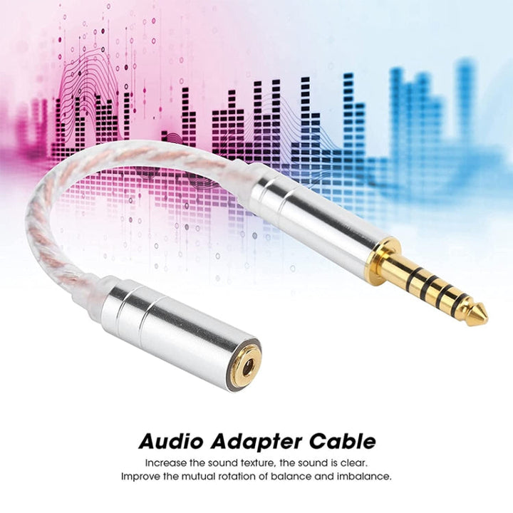 Lisslune | ZS0156 Balanced Interconversion Audio Cable (3.5 Stereo Male to 4.4 Balanced Female)