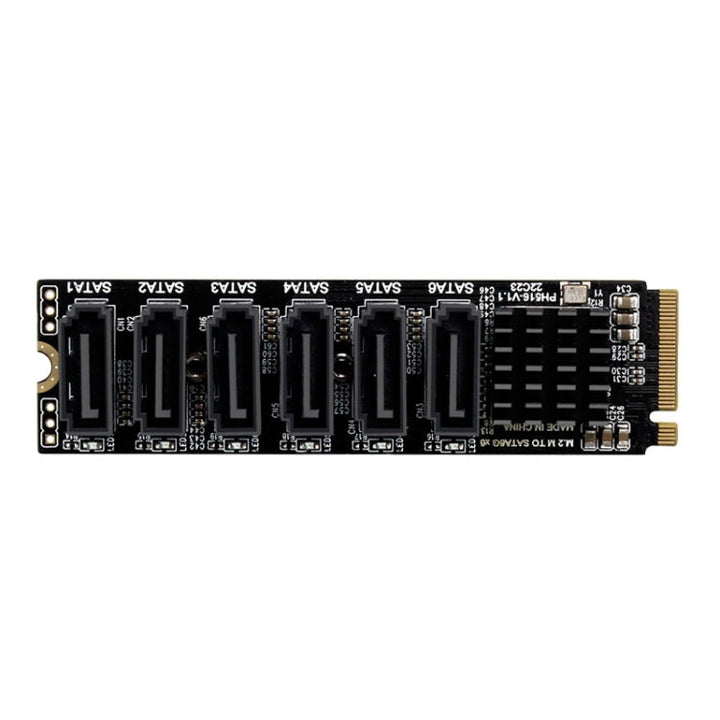 Lisslune | M2 M-EKY PCIE 3.0 to SATA 6G Adapter