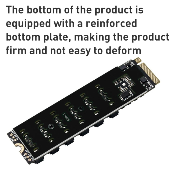 Lisslune | M2 M-EKY PCIE 3.0 to SATA 6G Adapter