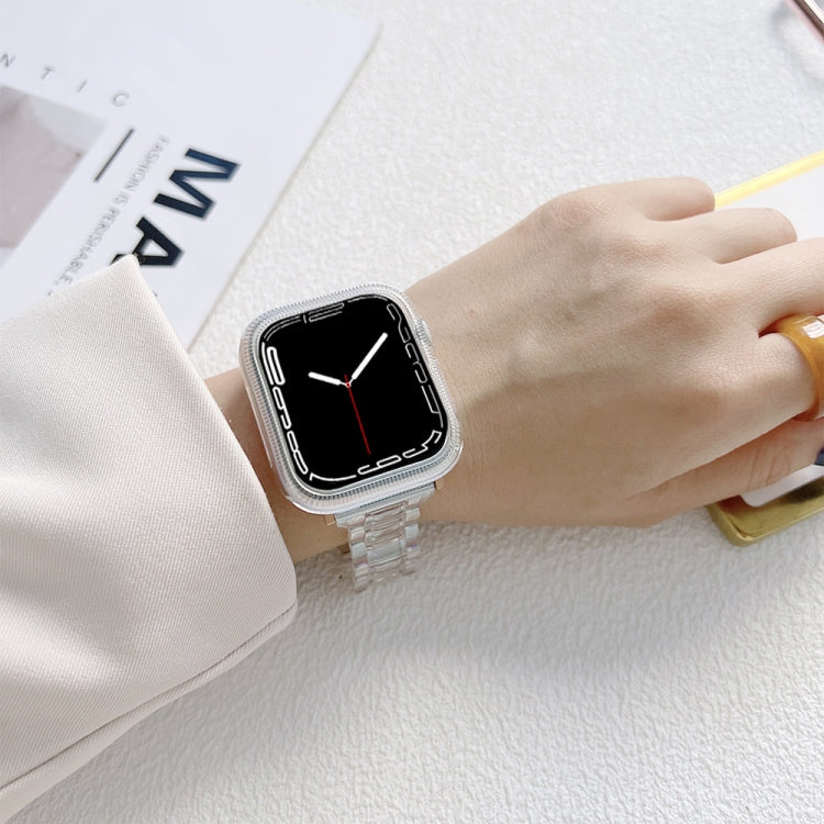 Lisslune | Electroplated acrylic watch band for Apple Watch Series 9&8&7 41mm / SE 3&SE 2&6&SE&5&4 40mm / 3&2&1 38mm(Symphony)