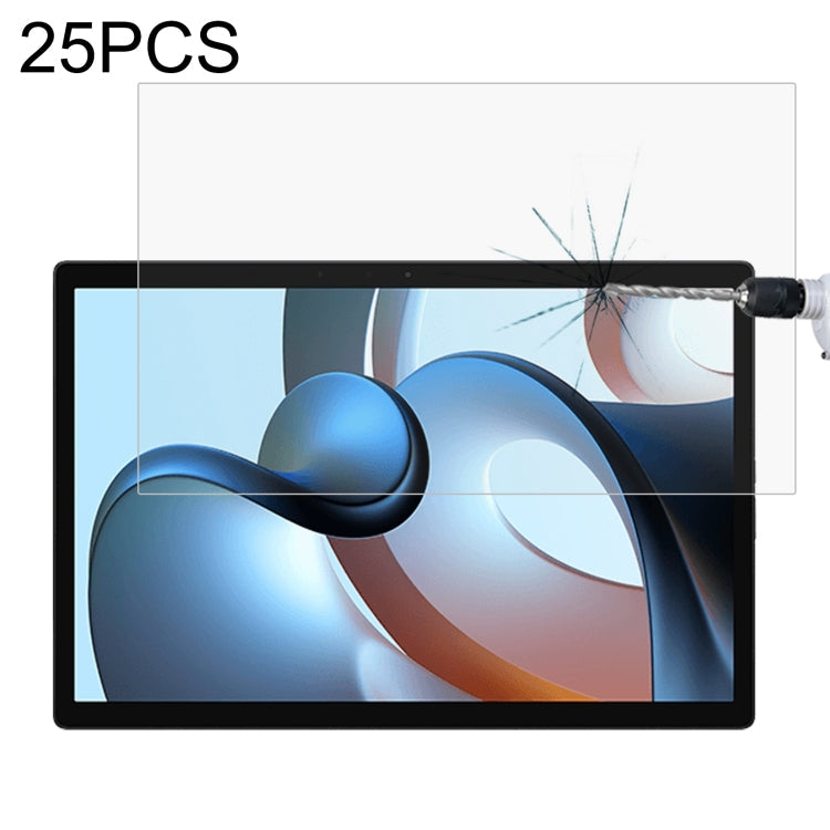Lisslune | 25 PCS 9H Explosion protection tempered glass film for Xiaomi Book S 12.4, No retail packaging