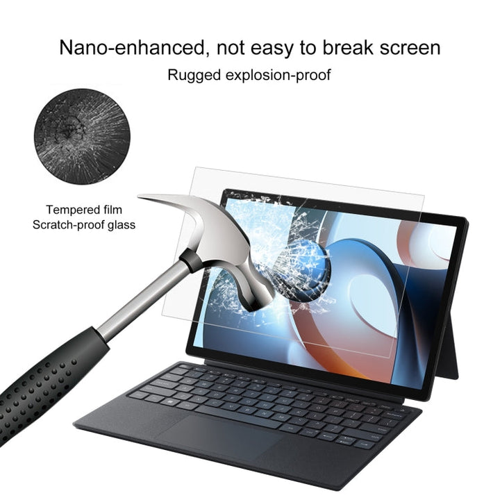 Lisslune | 25 PCS 9H Explosion protection tempered glass film for Xiaomi Book S 12.4, No retail packaging