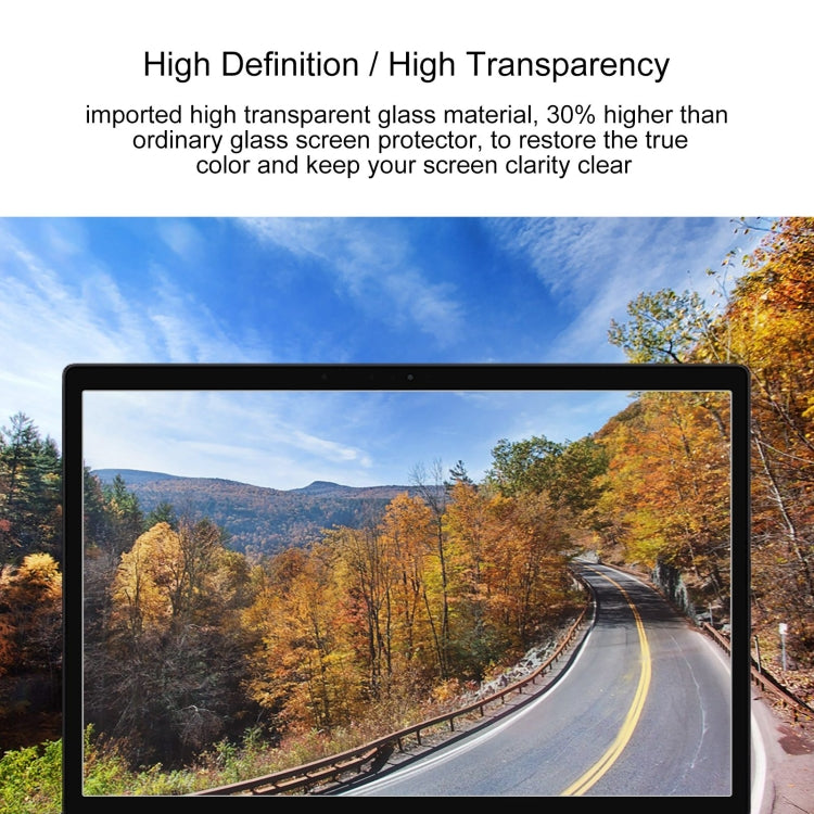 Lisslune | 25 PCS 9H Explosion protection tempered glass film for Xiaomi Book S 12.4, No retail packaging