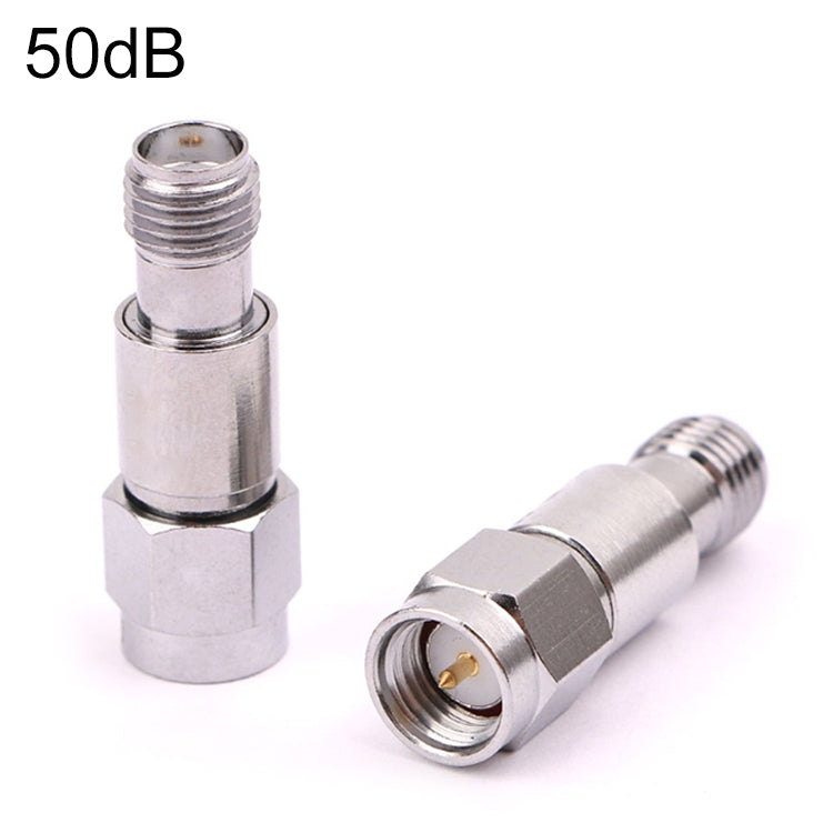 Lisslune | 50dBi SMA Attenuator DC-6GHz SMA Coaxial Fixed Plug