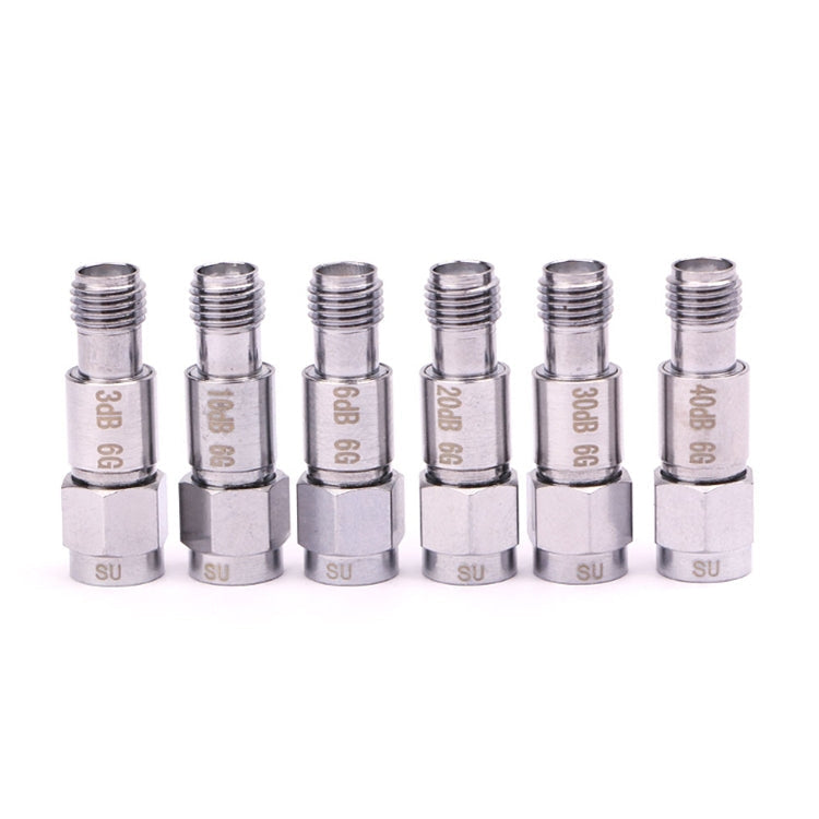 Lisslune | 50dBi SMA Attenuator DC-6GHz SMA Coaxial Fixed Plug