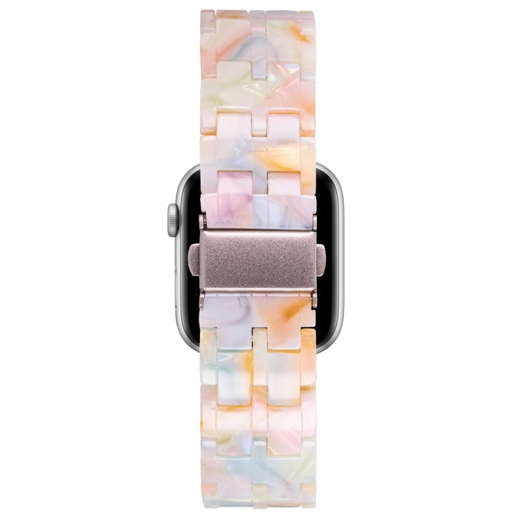 Lisslune | Five Pearls Resin Watch Band for the Apple Watch Series 9&8&7 41mm / SE 3&SE 2&6&SE&5&4 40mm / 3&2&1 38mm (Color Pink)