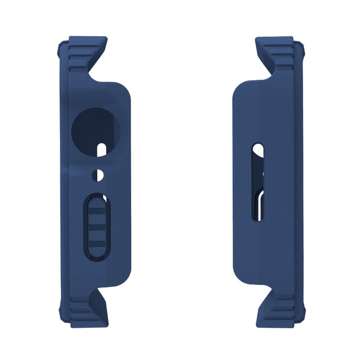 Lisslune | 2 in 1 Screen Tempered Glass Film Protective Case For Apple Watch Series 3 & 2 & 1 42mm (Midnight Blue)