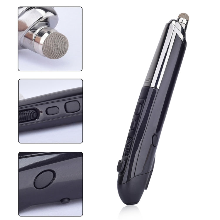 Lisslune | PR-08 Multifunctional wireless Bluetooth stylus mouse capacitive stylus mouse (Black)