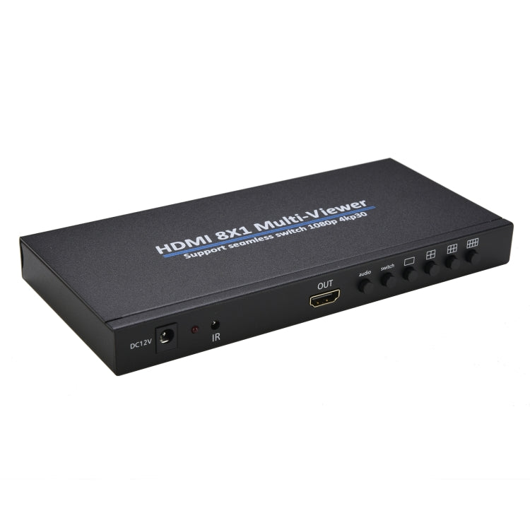 Lisslune | NK-818 HDMI 8x1 Multi-Viewer Supports seamless switch 1080P, US plug