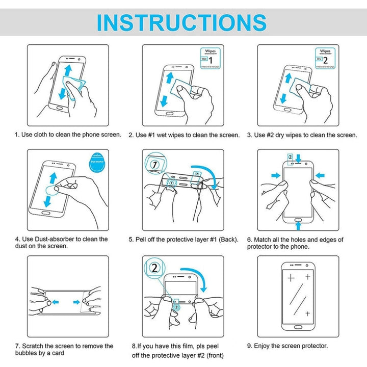 Lisslune | 25 PCS 9H 0.3mm Explosion-Proof Tempered Glass Film For Huawei MateBook E Go