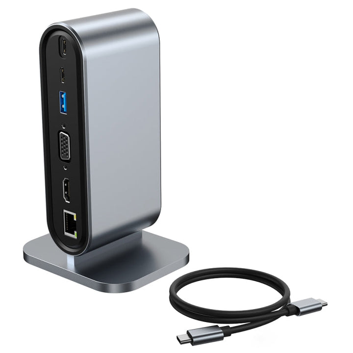Lisslune | 12 in 1 USB-C / Type-C Vertical Multi-Interface HUB Adapter