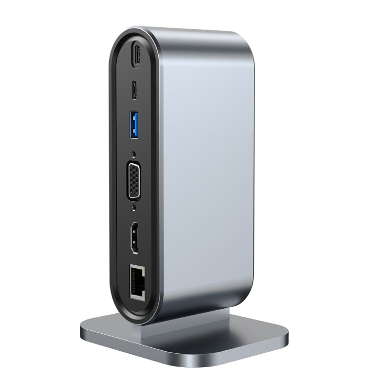 Lisslune | 12 in 1 USB-C / Type-C Vertical Multi-Interface HUB Adapter
