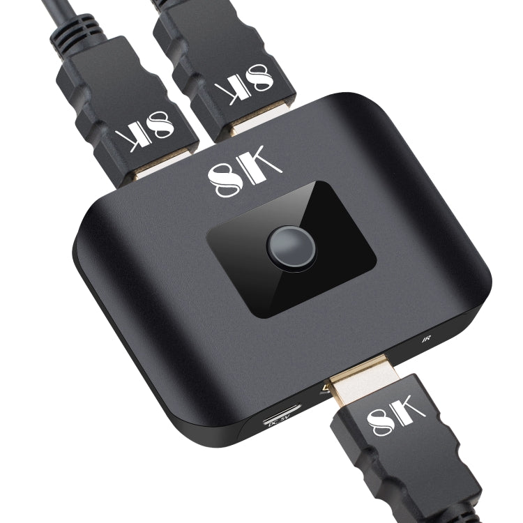 Lisslune | NK-H82 8K UHD HDMI 2X1 One-Way Switch with Remote Control