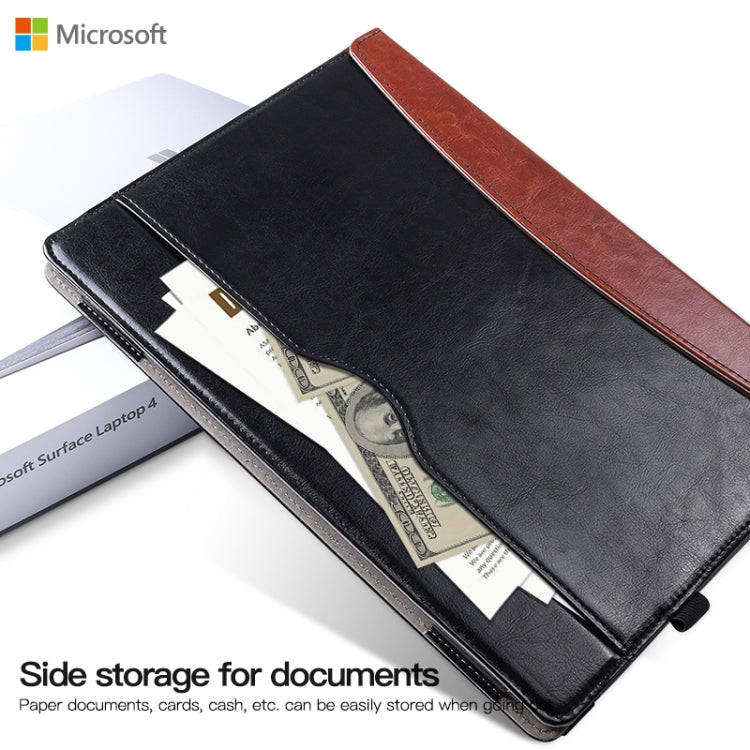 Lisslune | For Microsoft Surface Laptop 1 / 2 / 3 / 4 Universal 13.5 Inch Laptop Anti-Fall Protective Case (Black)